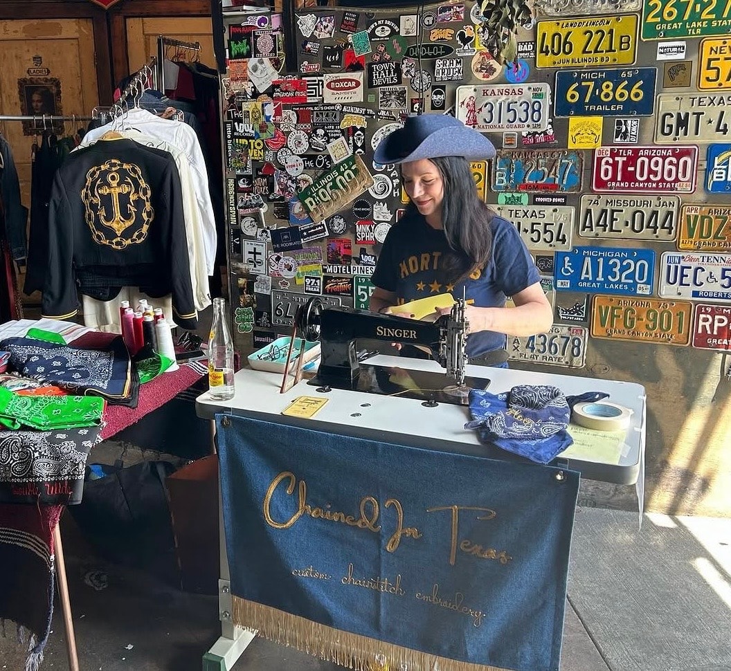 Artisan craft market vendor booth